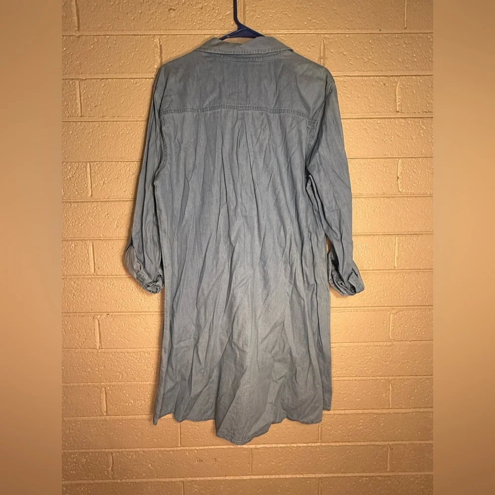 Style & Co. Blue Denim Shirt